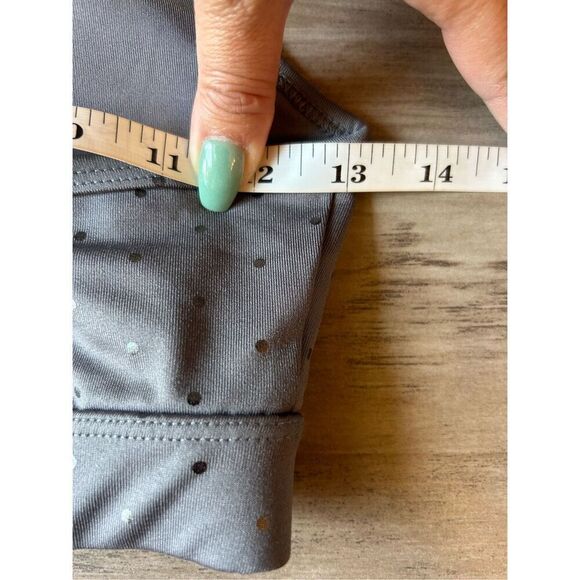 NWOT Scorpio Sol Removable Pad Polka Dot Sports Bra Sz S Athleisure yoga workout - Picture 6 of 6